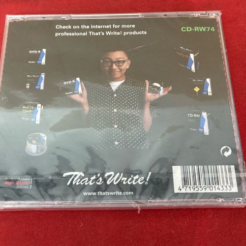 CD-RW sealed new