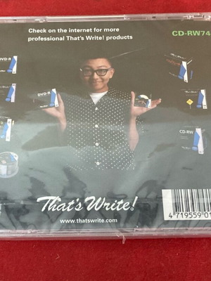 CD-RW sealed new