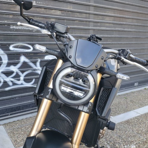 Honda CB650R 2023 sport motorcycle, black, 12,300 km