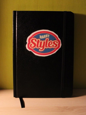 Harry Styles notebook A5, 100 pages