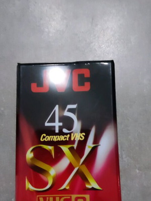 JVC SX-45 VHS cassettes new, sealed