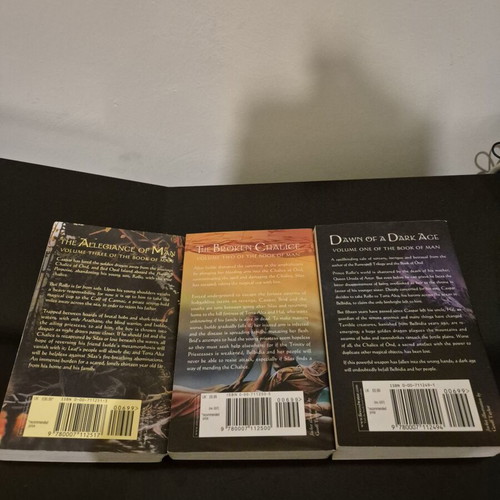 The Book of Man Trilogy by Jane Welch English edition, like new