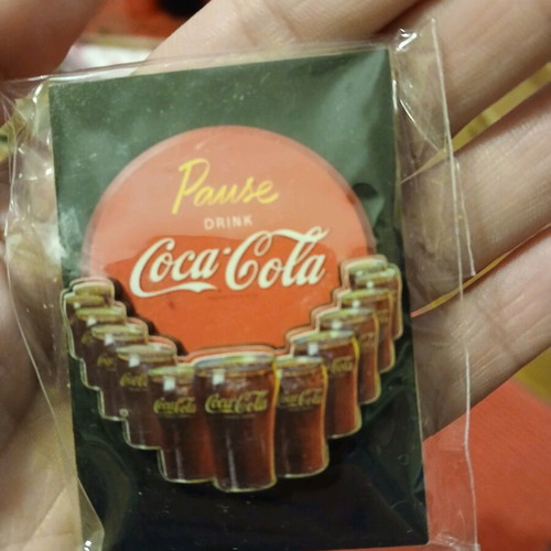 Collectible 3D Coca Cola magnet new