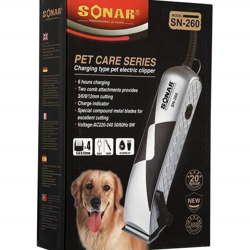 Sonar SN 260 pet grooming clipper new