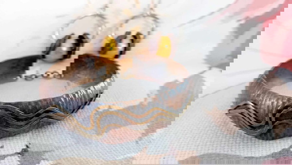 УНИКАТ комплект гривна и обеци ръчна изработка - мед