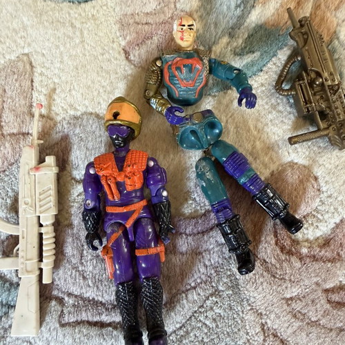 Gi Joe figures vintage toys