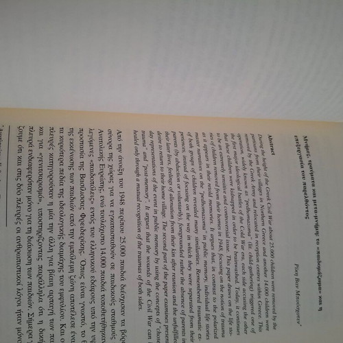 Book Memories and Forgetting of the Greek Civil War like new