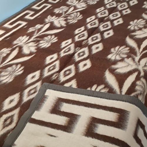 Wool blanket double like new, dimensions 180x200
