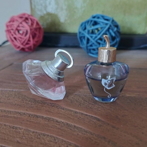 Mini perfumes Wish Pink Diamond Chopard and Lolita Lempicka like new, 5ml