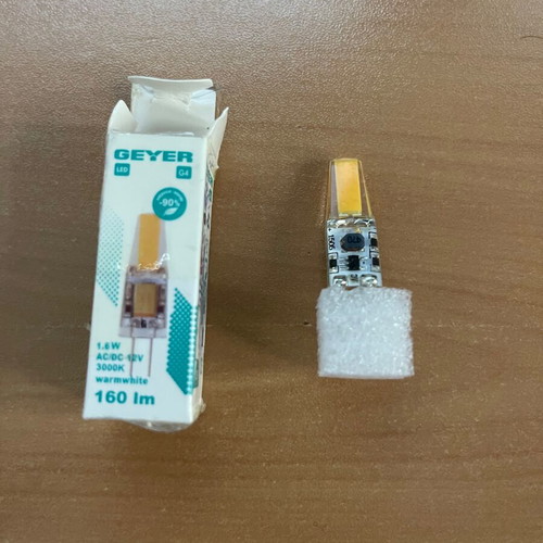 Geyer LED lamp 1.6W for G4 socket warm white 160lm new