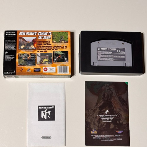 Duke Nukem 64 used Nintendo game, classic fps