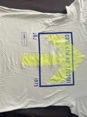 T-shirt Jack & Jones Core, μέγεθος large, άσπρο και γκρι