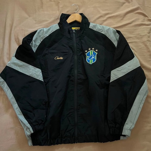 Corteiz jacket, black, size S