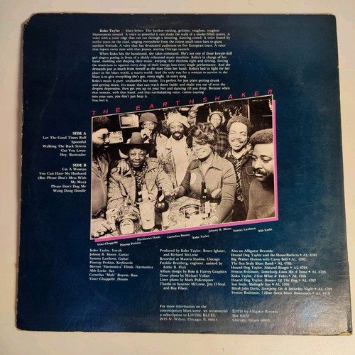 Koko Taylor The Earthshaker vinyl like new, blues