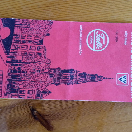 Amsterdam map used