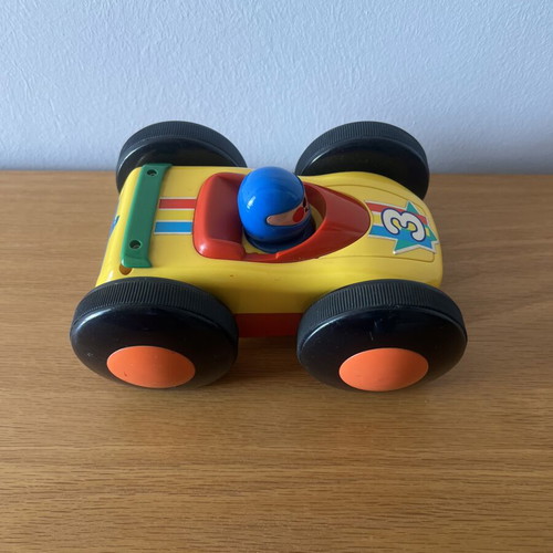 Vintage toy car like new, reversible driver