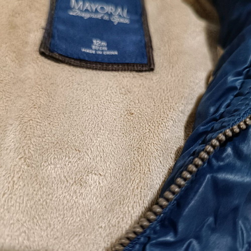 Quilted jacket for boy 12m like new