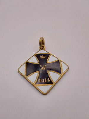 Συλλεκτικό κρεμαστό Σιδηρού Σταυρού 1914 μεταχειρισμένο