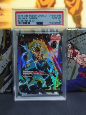 Dragonball Card Trunks: Future PSA 10 new
