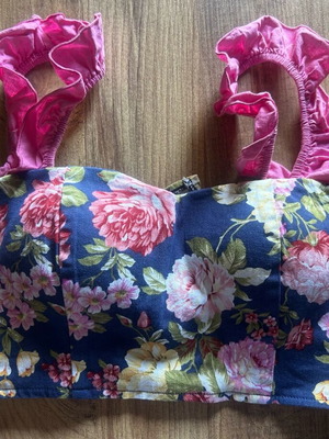 Karavan bustier one size floral like new