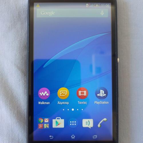 Sony Xperia E4 E2105 smartphone, black, Android