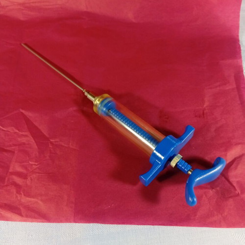 Metal precision syringe 20ml like new