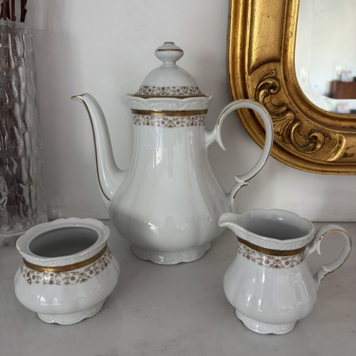 Vintage Winterling Bavaria Porcelain Coffee Set like new