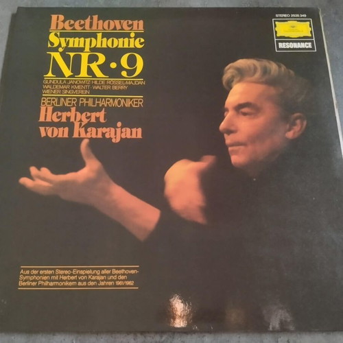 Beethoven Symphony No. 9 vinyl album