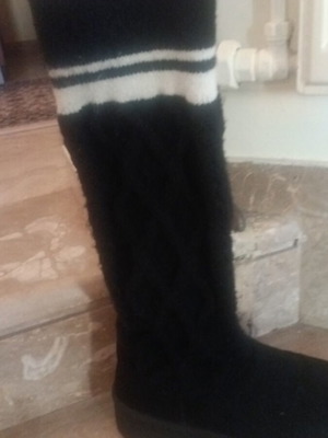 Dipates sock boots used, black, size 40