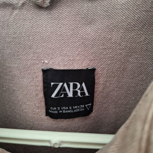 Zara men's denim shirt used, size Small