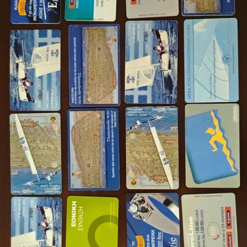 Phone cards used, pack of 50 with good print run