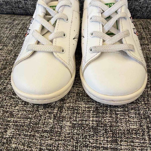 Adidas Stan Smith sneakers for girls, size 22, like new