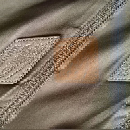 Δερμάτινη τσάντα ώμου Burberry καφέ μεταχειρισμένη