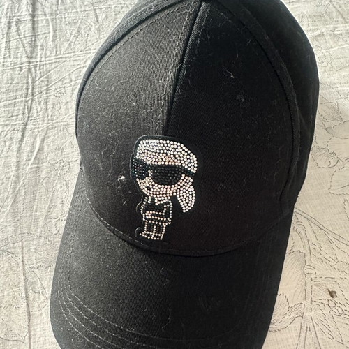 Karl Lagerfeld hat like new, black, size S