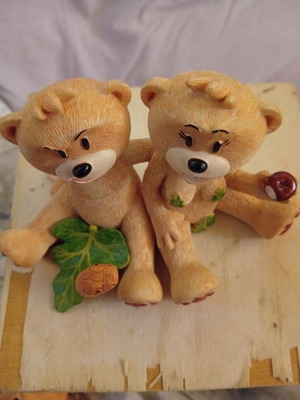 Ceramic collectible figure Adam and Eve like new