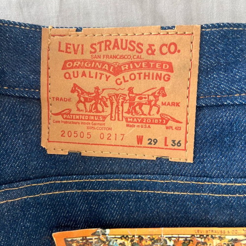 Levi’s Saddleman Boot Jeans new, blue, size W29 L36