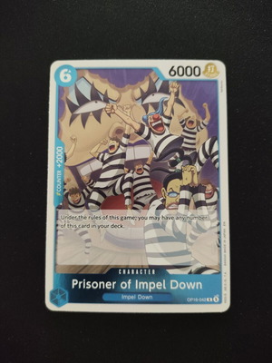 Prisoner of Impel Down OP16-042 card like new