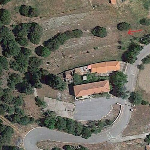 Land plot 977 m² in Skiritida, Tripoli, buildable with mountain view