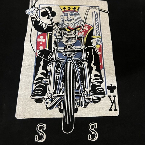 T-shirt vintage logo black size XXL used