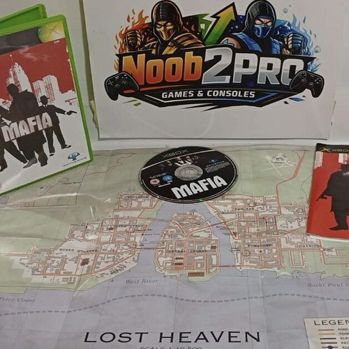Mafia Xbox Original game used with original case and map