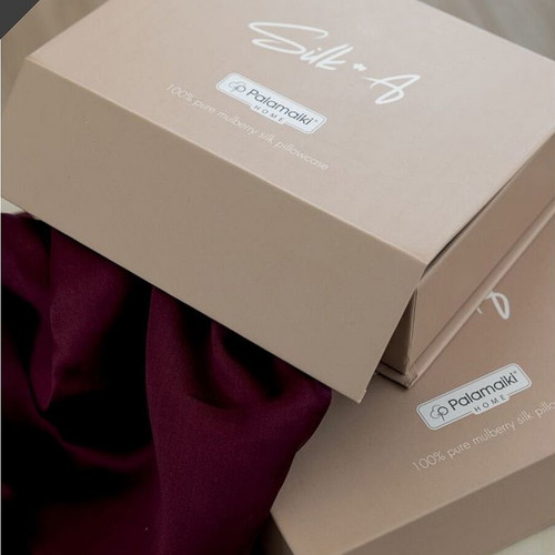 Palamaiki Silk Pillowcase 50x70 new, 100% mulberry silk
