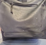 Τσάντα για λαπτοπ HAMA μεταχειρισμένη, μαύρη δερματίνη