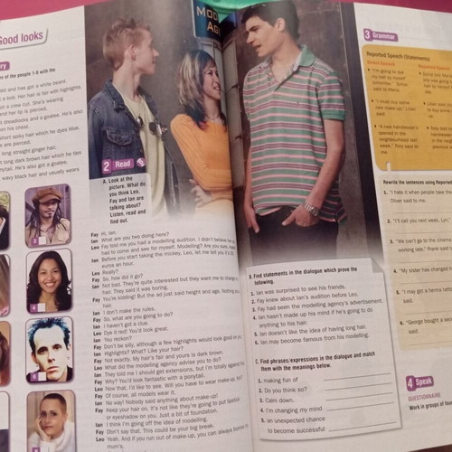 To The Top Intermediate D Class Student's Book like new