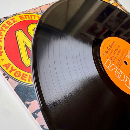 Elvis Presley 40 Greatest Hits 2xLP Greek Edition like new