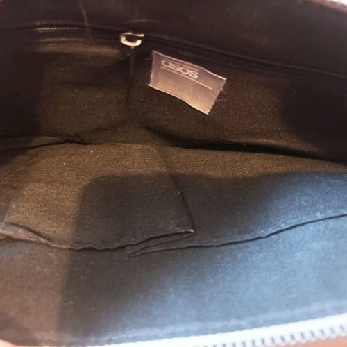 Grey shoulder handbag like new