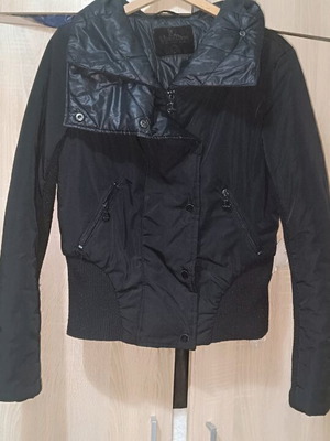Women's reversible jacket used, size M, black