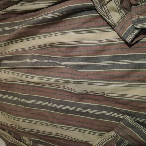 BD Baggies Men’s Long Sleeve Striped Cotton Shirt Like New