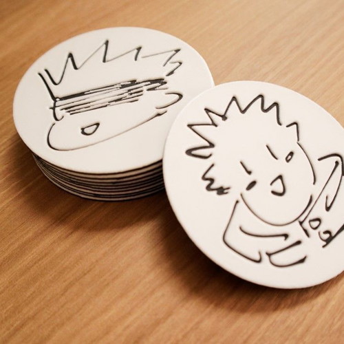 Jujutsu Kaisen coasters 10 pieces new with 3D printed PLA+