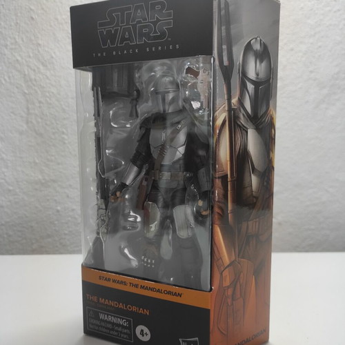 Black Series Mandalorian figure like new, opened