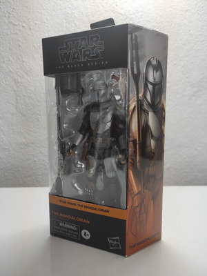 Black Series Mandalorian figure like new, opened